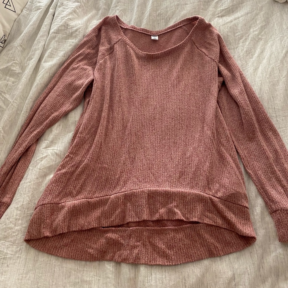 Blush pink sweater